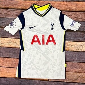 Son Heung-min Tottenham Hotspur #7 Home Soccer Jersey Youth Futbol Boys